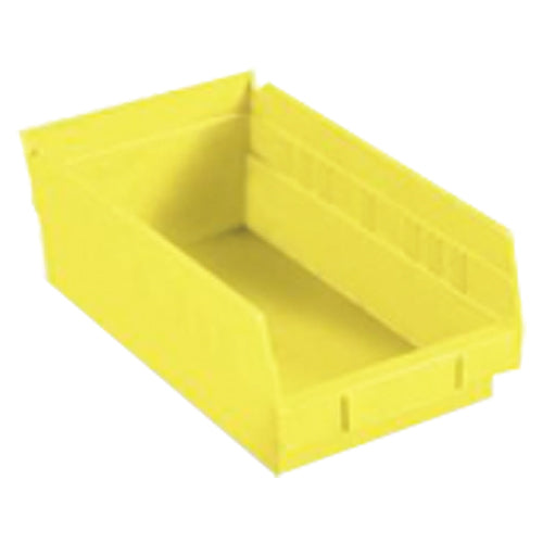 11 1/8″ × 23 5/8″ × 4″ - Yellow Economy Shelf Bin - Americas Industrial Supply