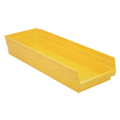 8 3/8″ × 23 5/8″ × 4″ - Yellow Economy Shelf Bin - Americas Industrial Supply