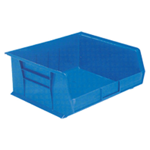 16 1/2″ × 14 3/4″ × 7″ - Blue Hanging or Stackable Bin - Americas Industrial Supply