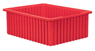 20-1/8 x 14-7/8 x 7-7/16'' - Red Akro-Grid Stackable Containers - Americas Industrial Supply