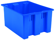 23-1/2 x 19-1/2 x 13'' - Blue Nest-Stack-Tote Box - Americas Industrial Supply