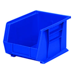8 1/4″ × 10 3/4″ × 7″ - Blue Hanging or Stackable Bin - Americas Industrial Supply