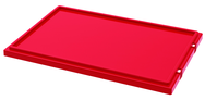 Red Lid for use with Akro Nest-Stack Tote 35-300 - Americas Industrial Supply