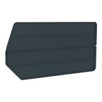18" x 9" - Black 6-Pack Bin Dividers for use with Akro Stackable Bins - Americas Industrial Supply