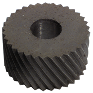 Knurling Wheel - 1/4'' Hole Dia., 5/8'' Dia., 1/4'' Width (16 TPI) - Series GK - Americas Industrial Supply