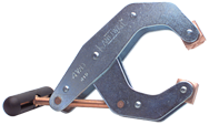 T-Handle Clamp With Cushion Handles - 1-1/4'' Throat Depth, 3'' Max. Opening - Americas Industrial Supply