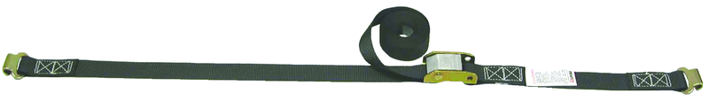 Load Binder - 1" x 10' - Flat Hook Ratchet Buckle Style - Americas Industrial Supply