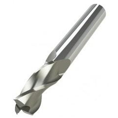 1/2" Dia. - 5/8" LOC - 2-1/2" OAL - 3 FL Carbide S/E HP End Mill-AlTiN - Americas Industrial Supply