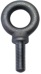 Shoulder Plain Eye Bolt - 1-1/8-7 Thread, 2'' Eye Dia. - Americas Industrial Supply