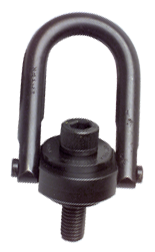 Hoist Ring - 3/8-16; .54'' Thread Length; 1000 lb Rating Load; 2.67'' OAL - Americas Industrial Supply