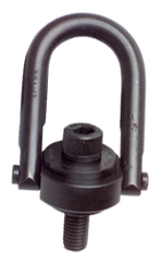 Hoist Ring - 1-1/2-6; 2.70'' Thread Length; 24000 lb Rating Load; 12.47'' OAL - Americas Industrial Supply