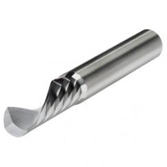 1/8" Dia. - 2" OAL - CBD - Router-Single Flute Plastic LH Spiral; RH Cut - Americas Industrial Supply