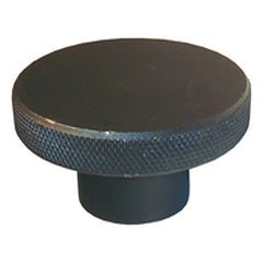Knurled Knobs - 1/4″–20 Threaded Hole, 3/4″ Knob Diameter, 1/2″ Hub Diameter - Americas Industrial Supply