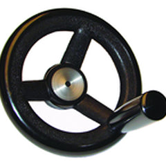 Nylon Hand Wheels - 4.92″ Wheel Diameter, 1.18″ Hub Diameter - Americas Industrial Supply