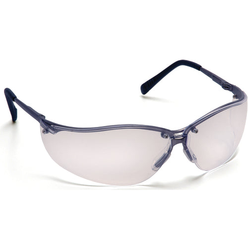Safety Glasses - Clear Lens, Gun Metal Frame V2 - Americas Industrial Supply