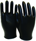 5 Mil Black Powder Free Nitrile Gloves - Size Medium (box of 100 gloves) - Americas Industrial Supply