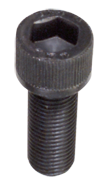3/8-24 x 5/8 - Black Finish Heat Treated Alloy Steel - Cap Screws - Socket Head - Americas Industrial Supply