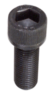 3/8-24 x 2-1/2 - Black Finish Heat Treated Alloy Steel - Cap Screws - Socket Head - Americas Industrial Supply