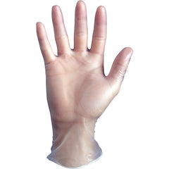 Disposable low-powder vinyl 5-mil 9.5″ clear/small - Americas Industrial Supply