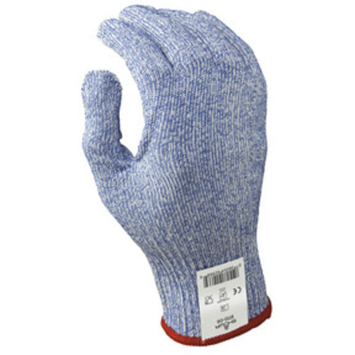 Cut resistant 10-gauge seamless wire free knit HPPE blue/white ambidextrous ANSI CUT LEVEL 5/extra large - Americas Industrial Supply