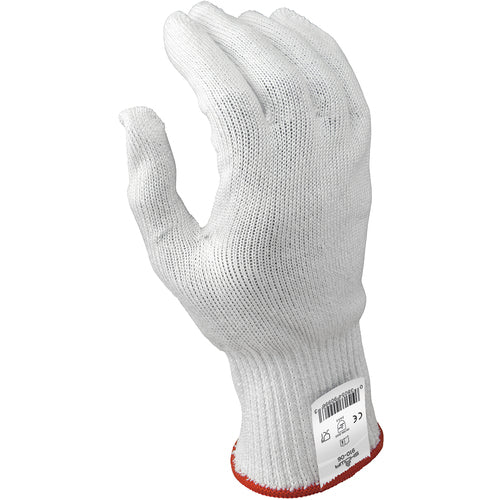 Cut resistant 10-gauge seamless knit HPPE w/Stainless Steel white ambidextrous ANSI CUT LEVEL 4/M - Americas Industrial Supply