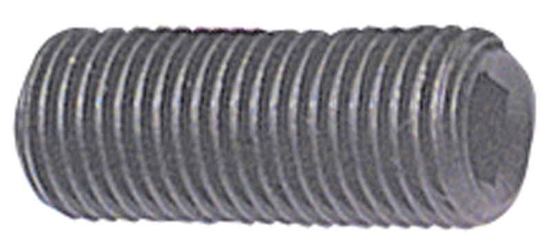 1/2-20 x 1 - Black Finish Heat Treated Alloy Steel - Socket Set Screws - Cup Point - Americas Industrial Supply