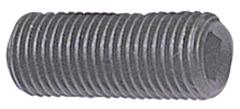 10/32 x 3/4 - Black Finish Heat Treated Alloy Steel - Socket Set Screws - Cup Point - Americas Industrial Supply