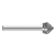 SK-9 #2 Cut 1" ST Burr - 36 Flute - Americas Industrial Supply