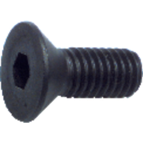 #4-40 × 3/8″ - Black Finish Heat Treated Alloy Steel - Cap Screws - Flat Head - Americas Industrial Supply