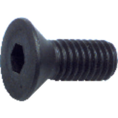 #10-24 × 1 1/2″ - Black Finish Heat Treated Alloy Steel - Cap Screws - Flat Head - Americas Industrial Supply