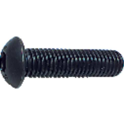 #10-24 × 1/4″ - Black Finish Heat Treated Alloy Steel - Cap Screws - Button Head - Americas Industrial Supply
