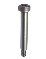 M10 x 80 - Black Finish Heat Treated Alloy Steel - Shoulder Screws - Socket Head - Americas Industrial Supply
