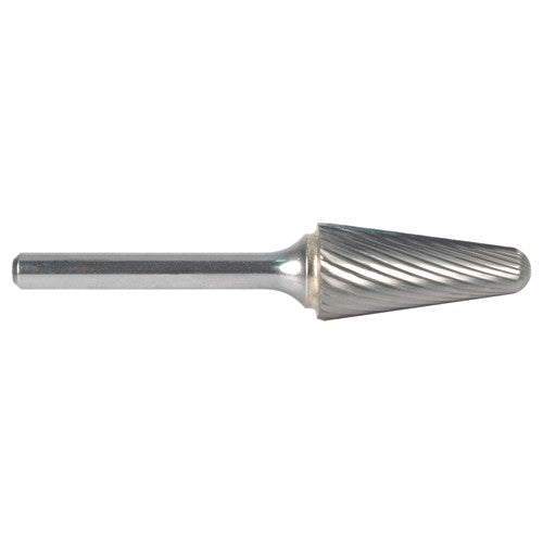 3mm EdgeHog Conical Radius End Miniature Carbide Bur SL-42M Standard - Americas Industrial Supply