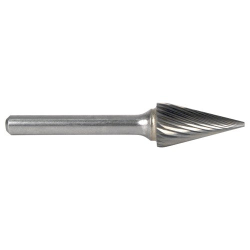 6.4mm EdgeHog Conical Miniature Carbide Bur SM-51M-F Fine - Americas Industrial Supply