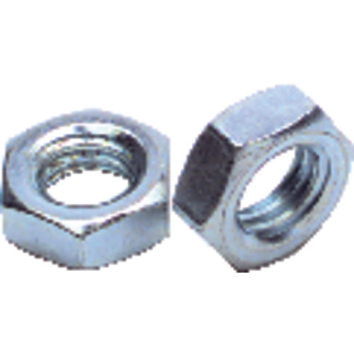 1/4″-20 - Zinc / Bright - Hex Jam Nut - Americas Industrial Supply