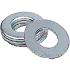 1/2″ Bolt Size - Zinc Plated Carbon Steel - Flat Washer - Americas Industrial Supply