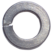 1 Bolt Size - Zinc Plated Carbon Steel - Lock Washer - Americas Industrial Supply