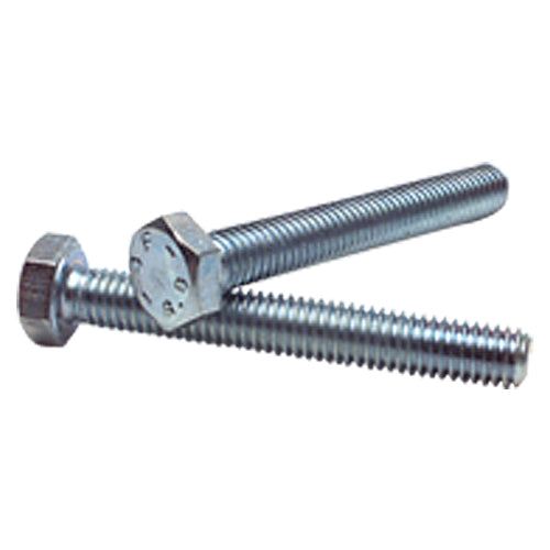 M6-1.00 mm × 50 mm - Zinc Plated Heat Treated Alloy Steel - Cap Screws - Hex - Americas Industrial Supply