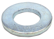 M24 Bolt Size - Zinc Plated Carbon Steel - Flat Washer - Americas Industrial Supply