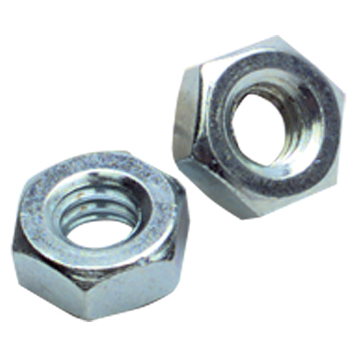 #8-36 - Zinc / Bright - Machine Screw Nut - Americas Industrial Supply