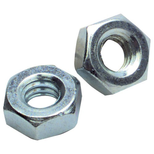 #3-56 - Zinc / Bright - Machine Screw Nut - Americas Industrial Supply