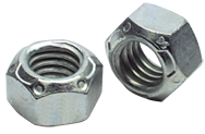 5/8-11 - Zinc / Bright - Nylon Insert Stop Nut - Americas Industrial Supply