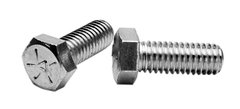 1/2-13 x 5 - Zinc / Yellow Plated Heat Treated Alloy Steel - Cap Screws - Hex - Americas Industrial Supply