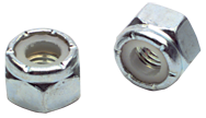 1/2-20 - Zinc / Bright - Nylon Insert Stop Nut - Americas Industrial Supply