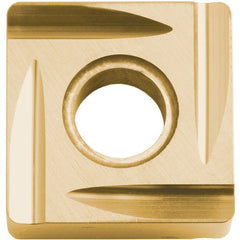 SNGG 321 B PV720, 1/64″ Corner Radius, 1/8″ Thick, 3/8″ Inscribed Circle, TiCN (MEGACOAT NANO), 90 Degree Square, Turning Indexable Insert