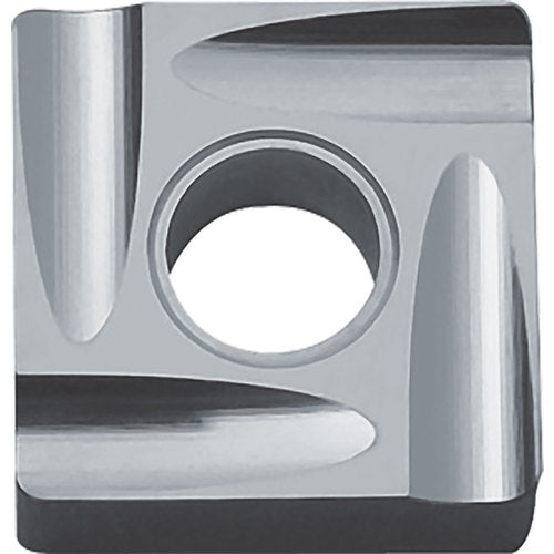 SNGG 431 25R TN610, 1/64″ Corner Radius, 3/16″ Thick, 1/2″ Inscribed Circle, TiCN, Square, Turning Indexable Insert - Exact Industrial Supply