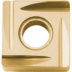 SNGG 322 B PV710, 1/32″ Corner Radius, 1/8″ Thick, 3/8″ Inscribed Circle, TiCN (MEGACOAT NANO), 90 Degree Square, Turning Indexable Insert