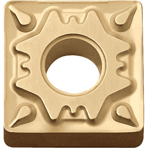 SNMG 433 HQ CCX, 3/64″ Corner Radius, 3/16″ Thick, 1/2″ Inscribed Circle,  TiCl2O3/Tin, 90 Degree Square, Turning Indexable Insert