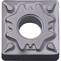 SNMG 431 HQ PV7010, 1/64″ Corner Radius, 3/16″ Thick, 1/2″ Inscribed Circle, TiCN (MEGACOAT), Square, Turning Indexable Insert - Exact Industrial Supply