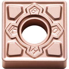 SNMG 432 KH CA310, 1/32″ Corner Radius, 3/16″ Thick, 1/2″ Inscribed Circle, TiCnulll2O3/Ti, Square, Turning Indexable Insert